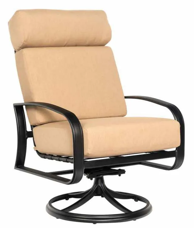 Woodard 2EM477 Cayman Isle Cushion Swivel Rocking Lounge Chair Woodard 2EM477 Cayman Isle Cushion Swivel Rocking Lounge Chair
