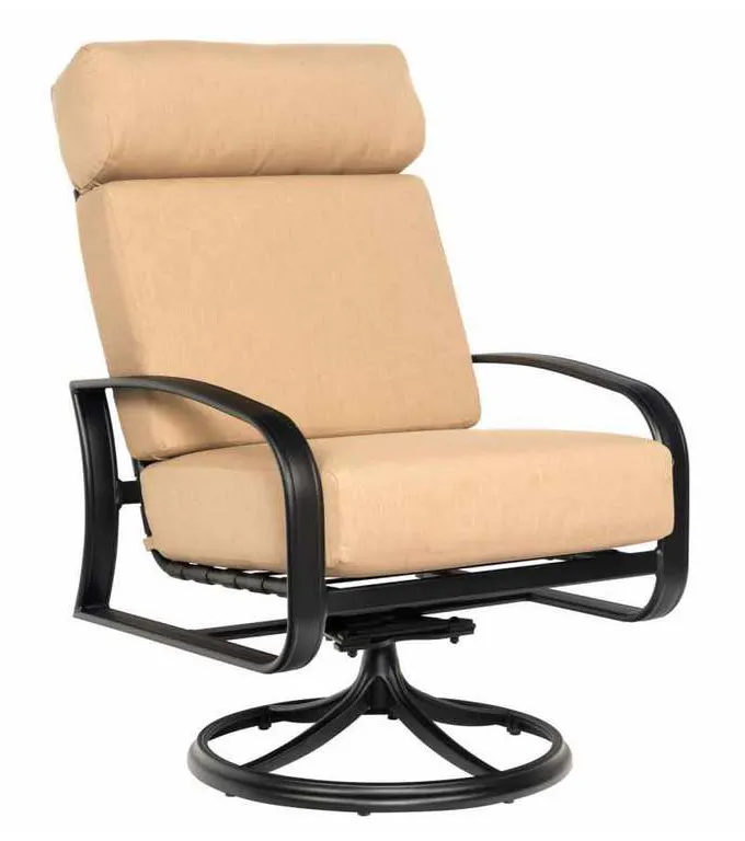 Woodard 2EM477 Cayman Isle Cushion Swivel Rocking Lounge Chair Woodard 2EM477 Cayman Isle Cushion Swivel Rocking Lounge Chair