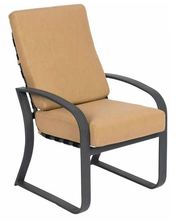 Woodard 2EM425 Cayman Isle Cushion Dining Armchair Woodard 2EM425 Cayman Isle Cushion Dining Armchair