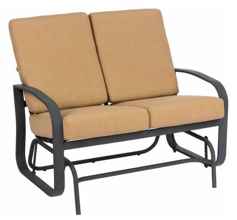 Woodard 2EM473 Cayman Isle Cushion Love Seat Glider Woodard 2EM473 Cayman Isle Cushion Love Seat Glider