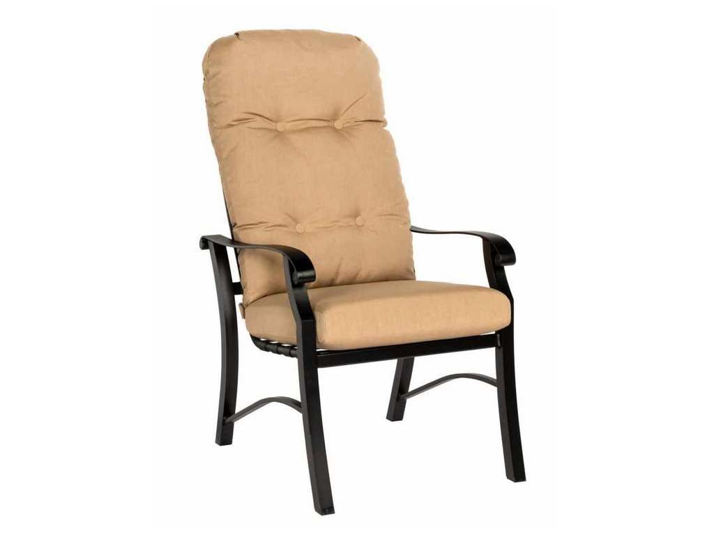 Woodard 4ZM426 Cortland High-Back Dining Arm Chair