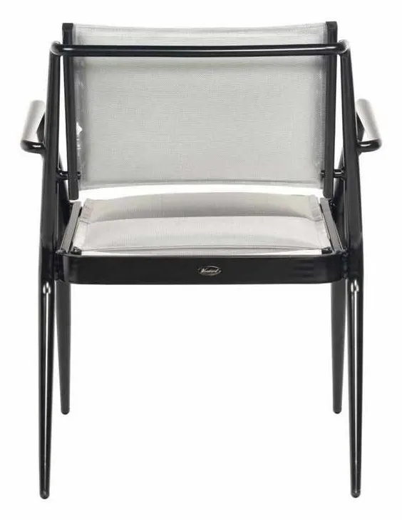 Woodard 120517 Daytona Padded Sling Dining Arm Chair Stacking Woodard 120517 Daytona Padded Sling Dining Arm Chair Stacking