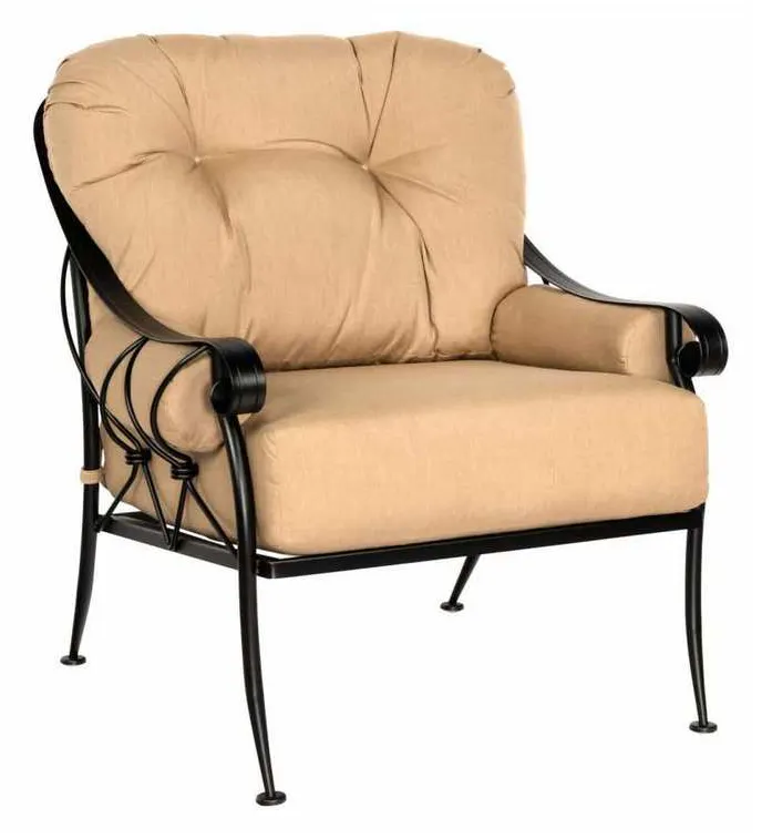 Woodard 4T0106 Derby Lounge Chair with Cushions Woodard 4T0106 Derby Lounge Chair with Cushions