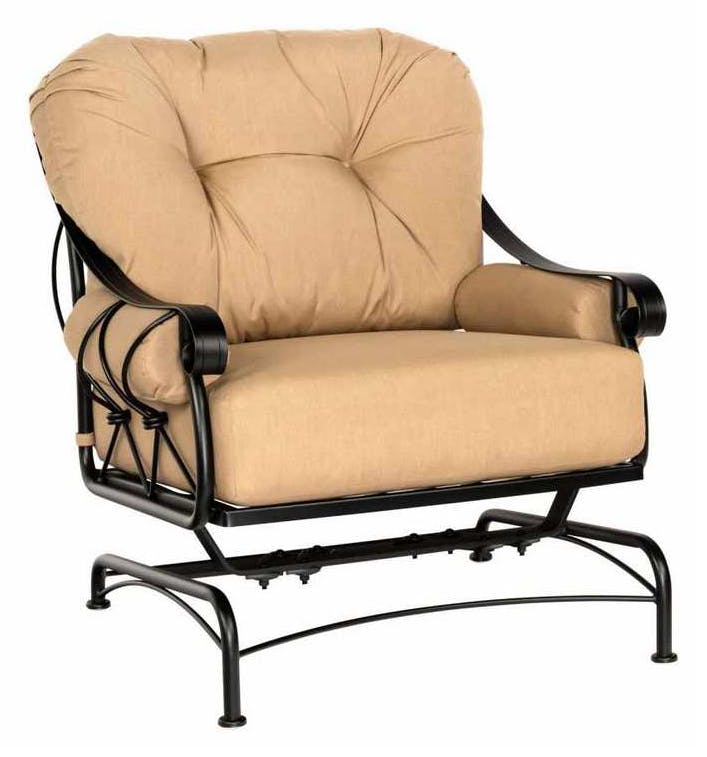 Woodard 4T0265 Derby Spring Lounge Chair with Cushions and Bolsters Woodard 4T0265 Derby Spring Lounge Chair with Cushions and Bolsters