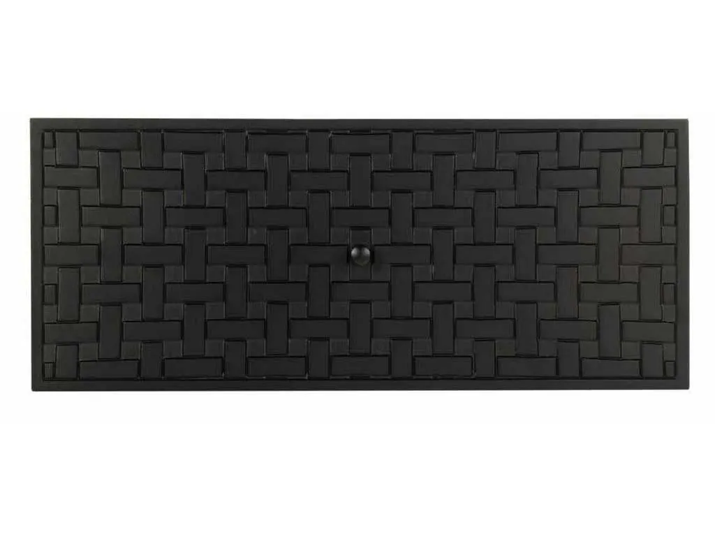 Woodard 04914  Thatch Rectangular Replacement Fire Pit Burner Cover