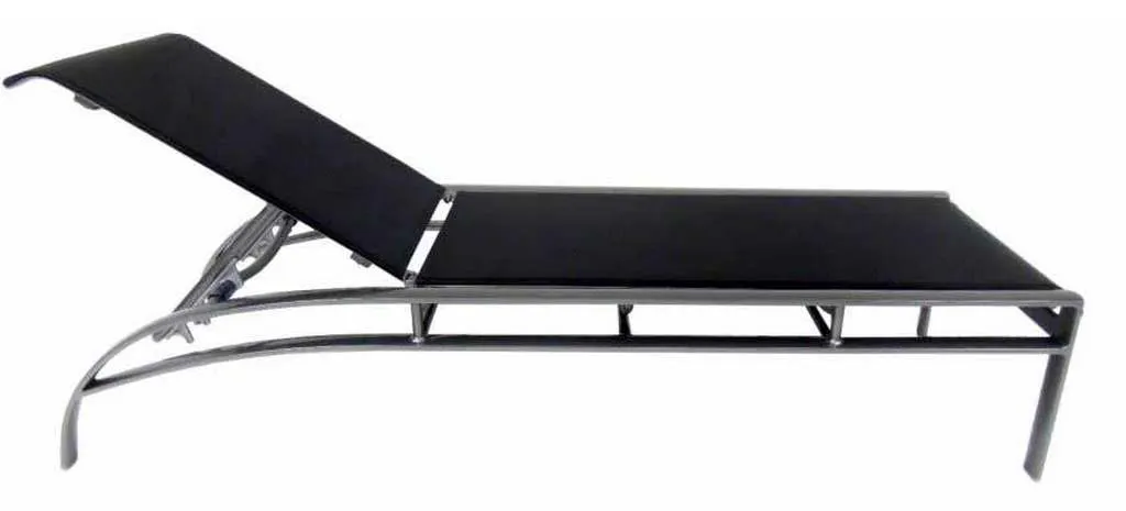 Woodard 320470 Metropolis Sling Adjustable Chaise Lounge Stackable Woodard 320470 Metropolis Sling Adjustable Chaise Lounge Stackable