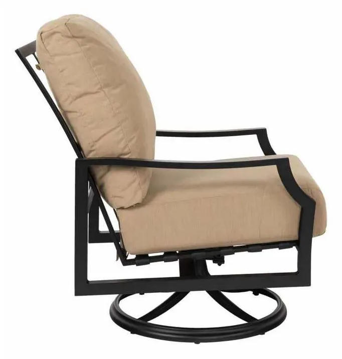 Woodard 3S0477 Nico Cushion Swivel Rocking Lounge Chair Woodard 3S0477 Nico Cushion Swivel Rocking Lounge Chair