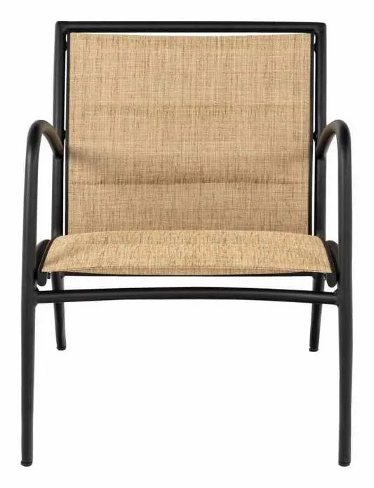 Woodard 990506T Orion Padded Sling Lounge Chair with Arms Woodard 990506T Orion Padded Sling Lounge Chair with Arms