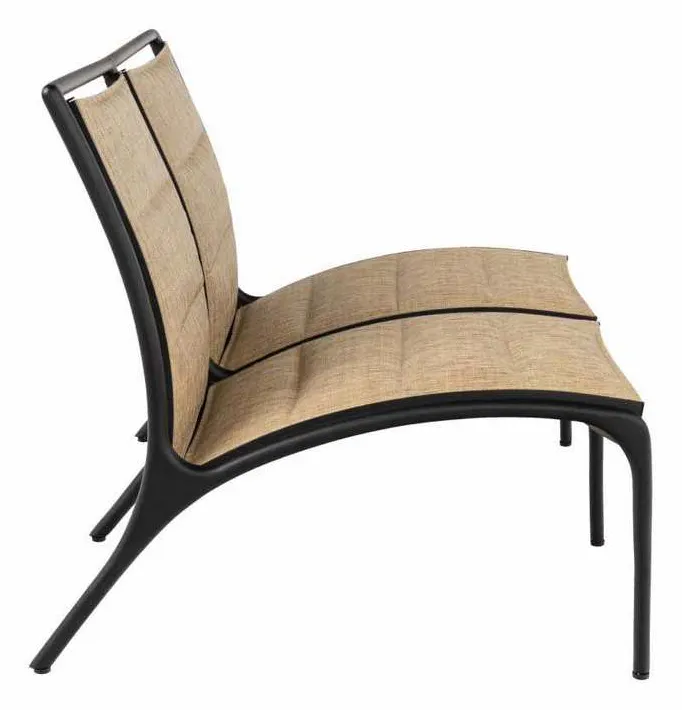 Woodard 990512T Orion Padded Sling Armless Love Seat Woodard 990512T Orion Padded Sling Armless Love Seat