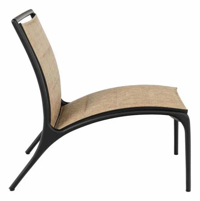 Woodard 990562T Orion Padded Sling Armless Lounge Chair Woodard 990562T Orion Padded Sling Armless Lounge Chair