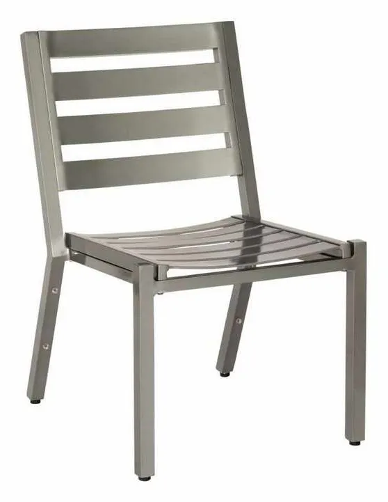 Woodard 1Y0412 Palm Coast Slat Dining Side Chair Stackable Woodard 1Y0412 Palm Coast Slat Dining Side Chair Stackable