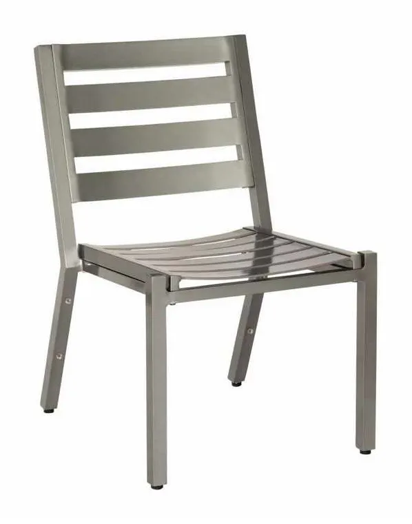 Woodard 1Y0412 Palm Coast Slat Dining Side Chair Stackable Woodard 1Y0412 Palm Coast Slat Dining Side Chair Stackable