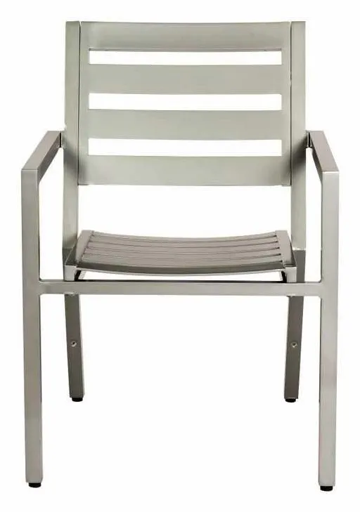 Woodard 1Y0417 Palm Coast Slat Dining Armchair Stackable Woodard 1Y0417 Palm Coast Slat Dining Armchair Stackable