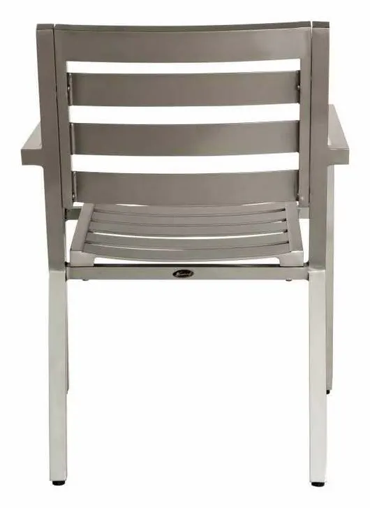 Woodard 1Y0417 Palm Coast Slat Dining Armchair Stackable Woodard 1Y0417 Palm Coast Slat Dining Armchair Stackable