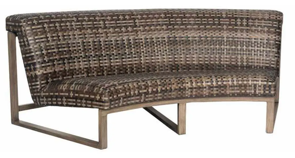 Woodard S648061 Reunion Curved Sofa Woodard S648061 Reunion Curved Sofa