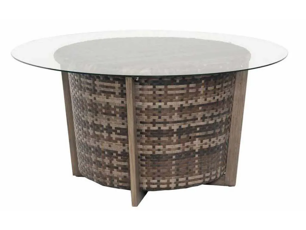 Woodard S648213 Reunion 48 inch Chat Height Coffee Table