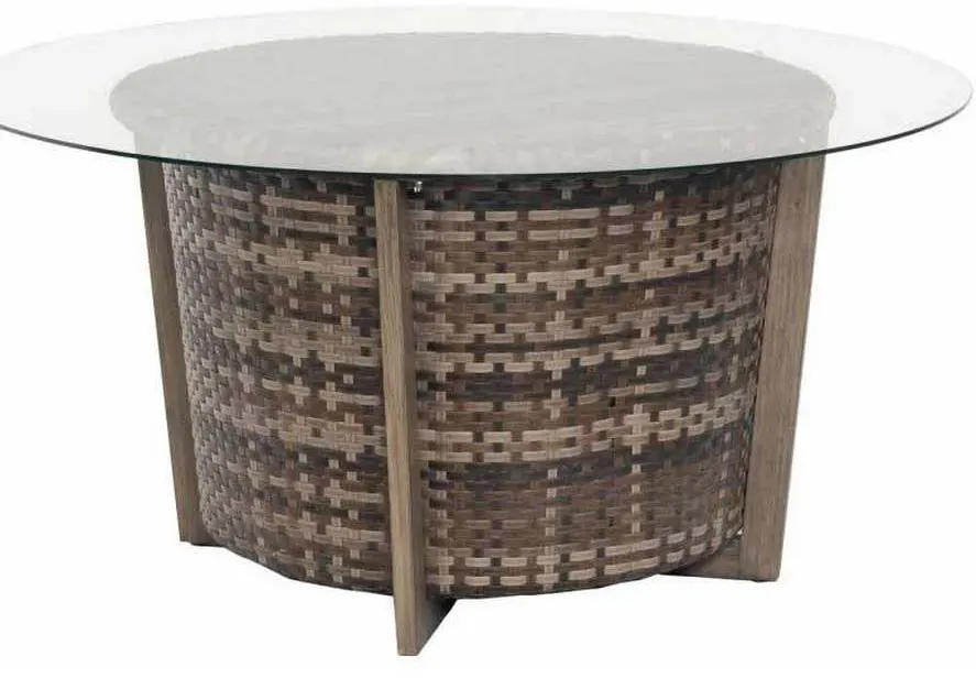 Woodard S648213 Reunion 48 inch Chat Height Coffee Table Woodard S648213 Reunion 48 inch Chat Height Coffee Table