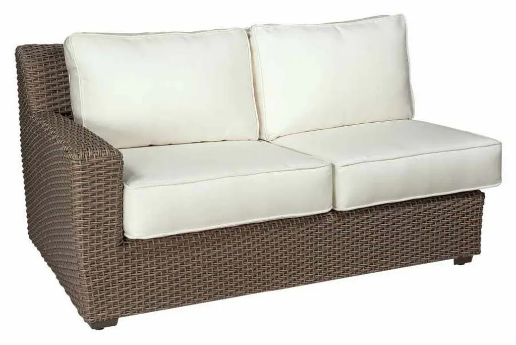 Woodard S592021L Augusta Left Arm Facing Loveseat Sectional Woodard S592021L Augusta Left Arm Facing Loveseat Sectional