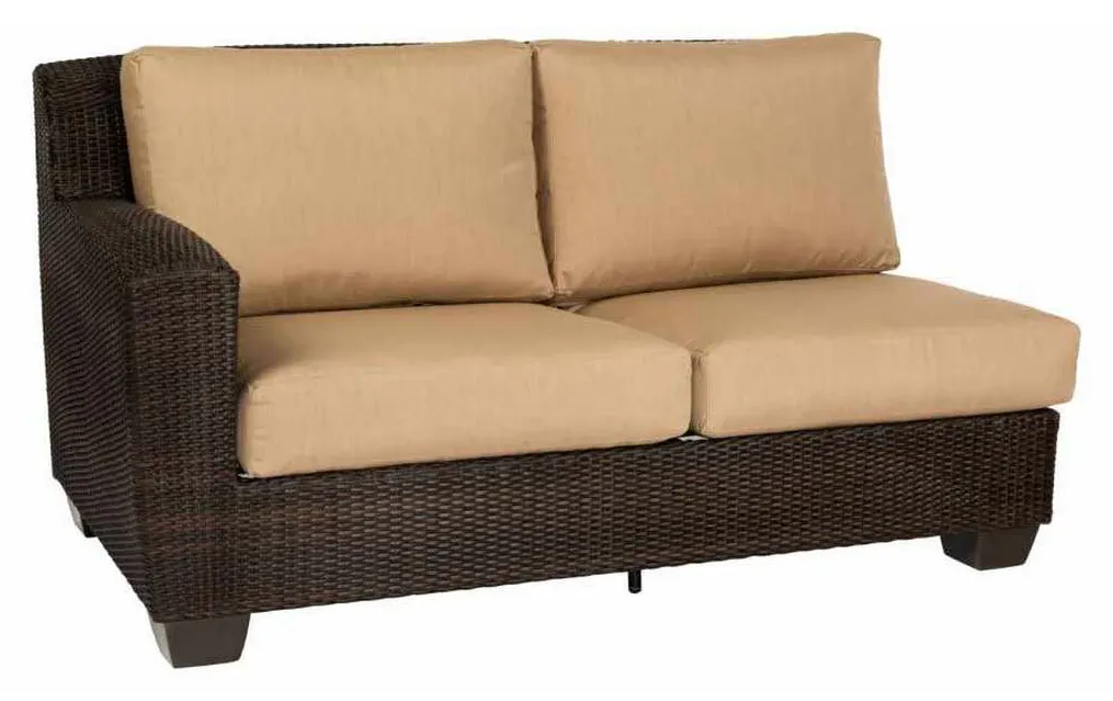 Woodard S523021L Saddleback Left Arm Facing Love Seat Sectional Woodard S523021L Saddleback Left Arm Facing Love Seat Sectional