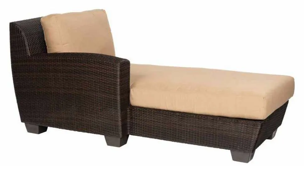 Woodard S523041L Saddleback Left Arm Facing Chaise Lounge Sectional Woodard S523041L Saddleback Left Arm Facing Chaise Lounge Sectional