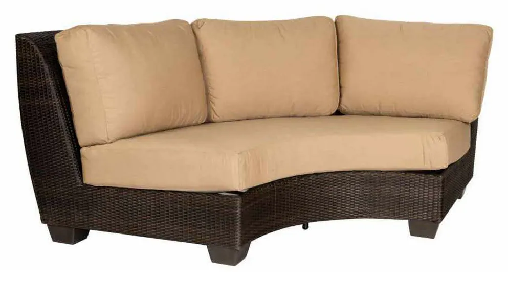 Woodard S523071 Saddleback Curved Sectional Unit Woodard S523071 Saddleback Curved Sectional Unit