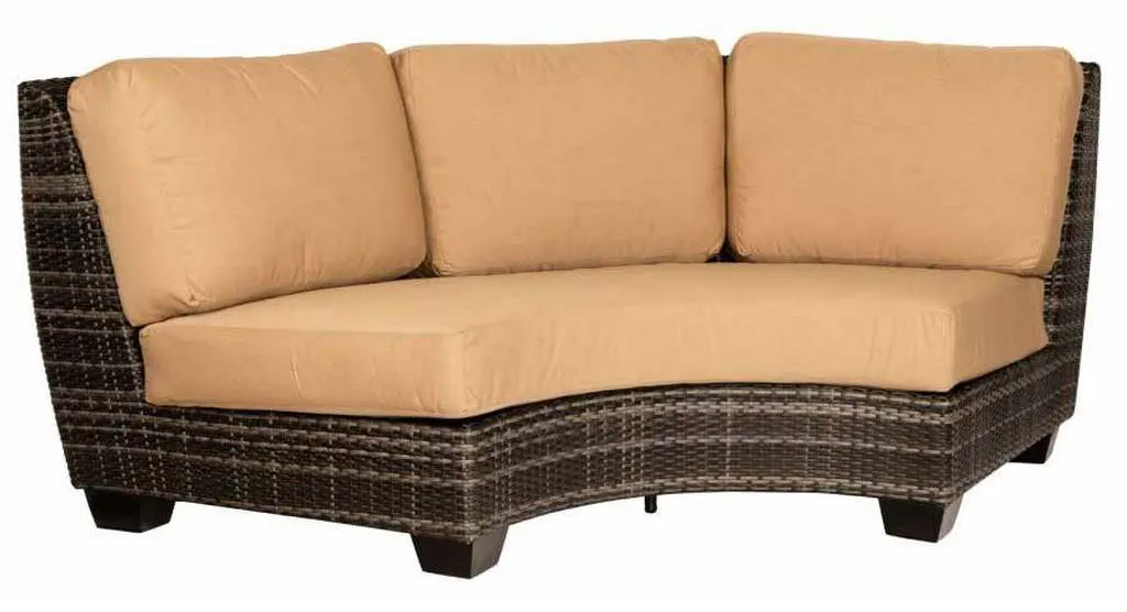 Woodard S523071 Saddleback Curved Sectional Unit Woodard S523071 Saddleback Curved Sectional Unit