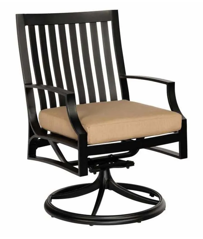 Woodard 1X0472 Seal Cove Swivel Dining Arm Chair Woodard 1X0472 Seal Cove Swivel Dining Arm Chair