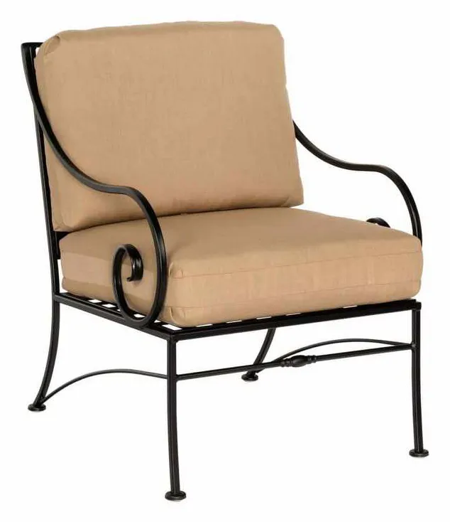 Woodard 3C0006 Sheffield Lounge Chair with Cushions Woodard 3C0006 Sheffield Lounge Chair with Cushions