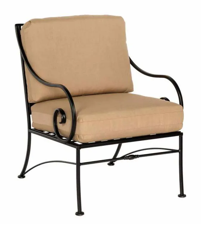 Woodard 3C0006 Sheffield Lounge Chair with Cushions Woodard 3C0006 Sheffield Lounge Chair with Cushions