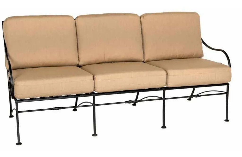 Woodard 3C0020 Sheffield Sofa with Cushions Woodard 3C0020 Sheffield Sofa with Cushions