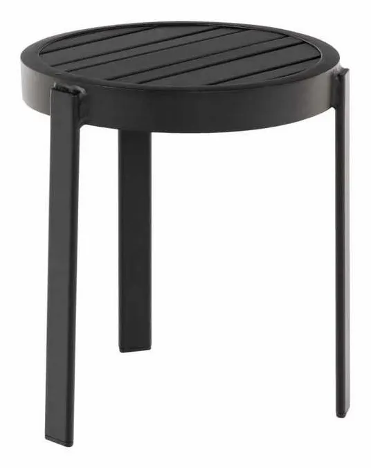 Woodard TRSL15RD Tri Slat Stacking End Tables Woodard TRSL15RD Tri Slat Stacking End Tables