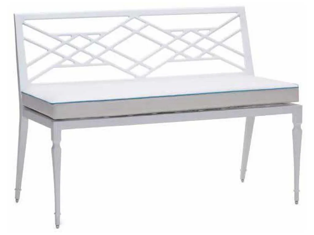 Woodard 7S0423ST Tuoro Armless Bench with Optional Seat Cushion Woodard 7S0423ST Tuoro Armless Bench with Optional Seat Cushion