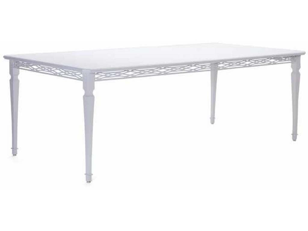 Woodard 7S88BT Tuoro Rectangular Dining Table