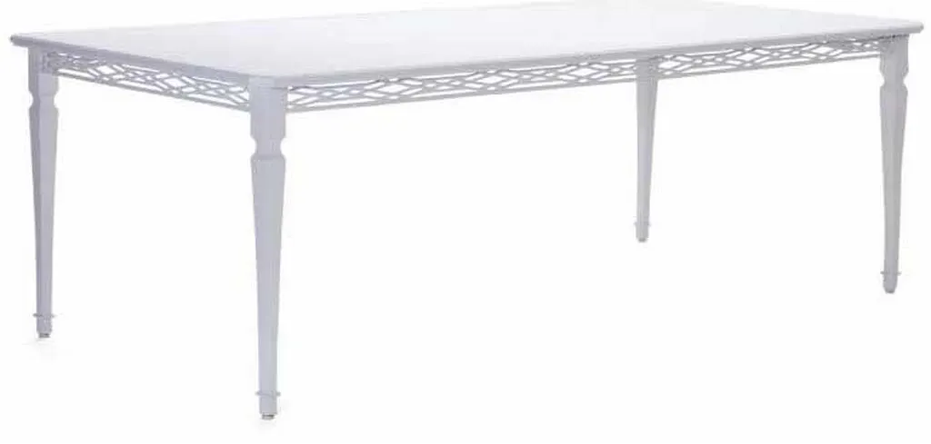 Woodard 7S88BT Tuoro Rectangular Dining Table Woodard 7S88BT Tuoro Rectangular Dining Table