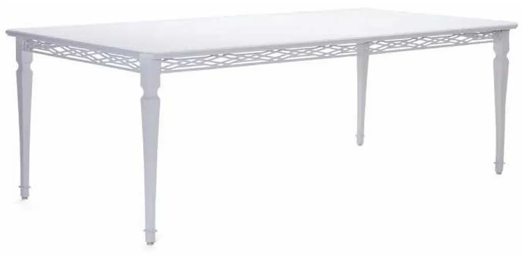 Woodard 7S88BT Tuoro Rectangular Dining Table Woodard 7S88BT Tuoro Rectangular Dining Table