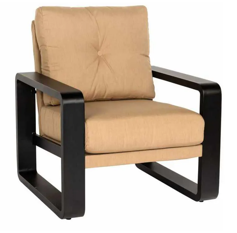 Woodard 7D0806 Vale Lounge Chair with Upholstered Back Woodard 7D0806 Vale Lounge Chair with Upholstered Back