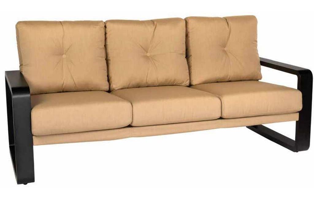Woodard 7D0820 Vale Sofa with Upholsterted Back Woodard 7D0820 Vale Sofa with Upholsterted Back