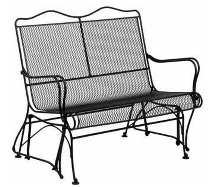 Woodard 1G0073 Tucson High Back Gliding Loveseat Woodard 1G0073 Tucson High Back Gliding Loveseat