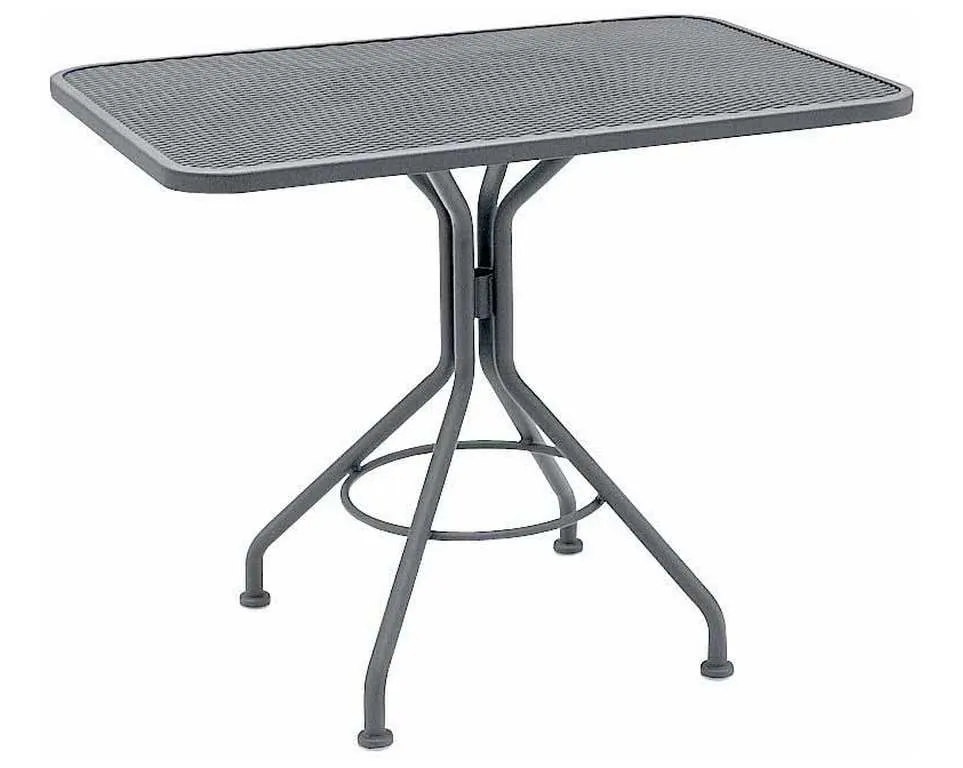 Woodard 280027 Mesh Contract+ 30 inch Square Bistro Table Woodard 280027 Mesh Contract+ 30 inch Square Bistro Table