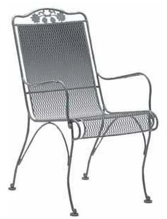 Woodard 400001 Briarwood High-Back Dining Arm Chair Woodard 400001 Briarwood High-Back Dining Arm Chair