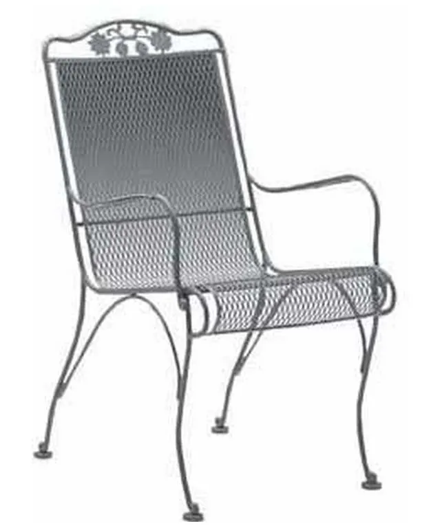 Woodard 400001 Briarwood High-Back Dining Arm Chair Woodard 400001 Briarwood High-Back Dining Arm Chair