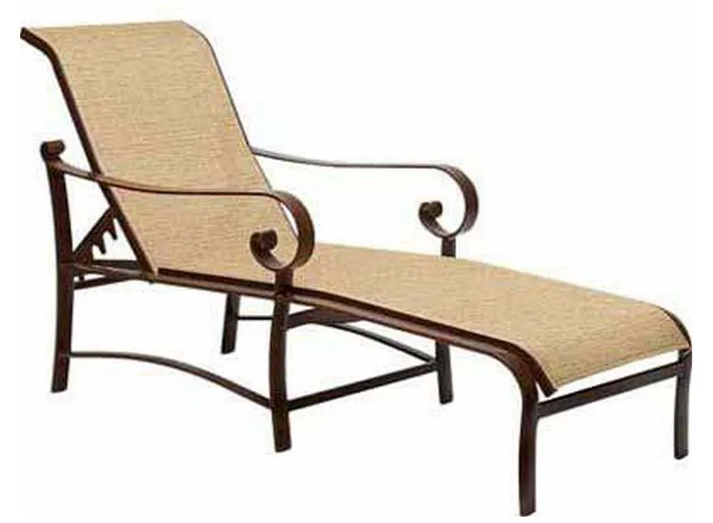 Woodard 62H470 Belden Adjustable Chaise Lounge Woodard 62H470 Belden Adjustable Chaise Lounge