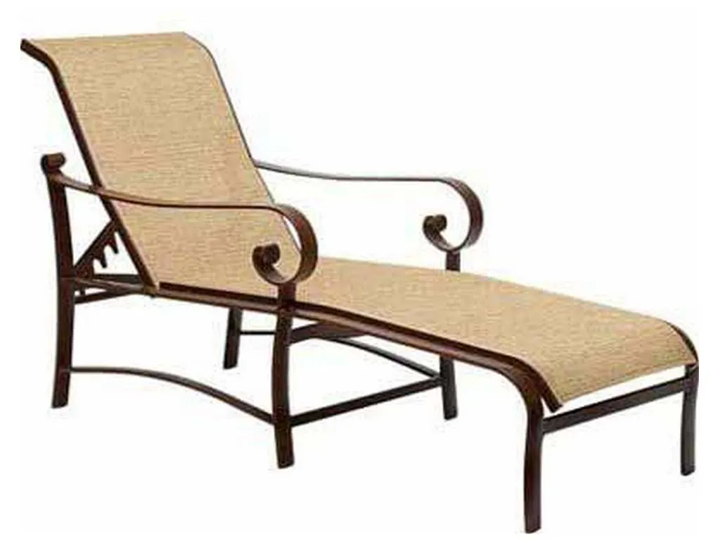 Woodard 62H470 Belden Adjustable Chaise Lounge Woodard 62H470 Belden Adjustable Chaise Lounge