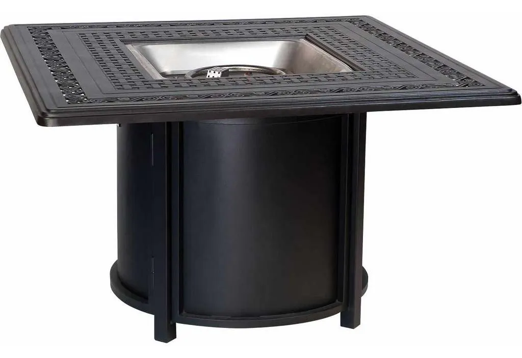 Woodard 65M741 Universal Round Fire Table Base with Square Burner Woodard 65M741 Universal Round Fire Table Base with Square Burner