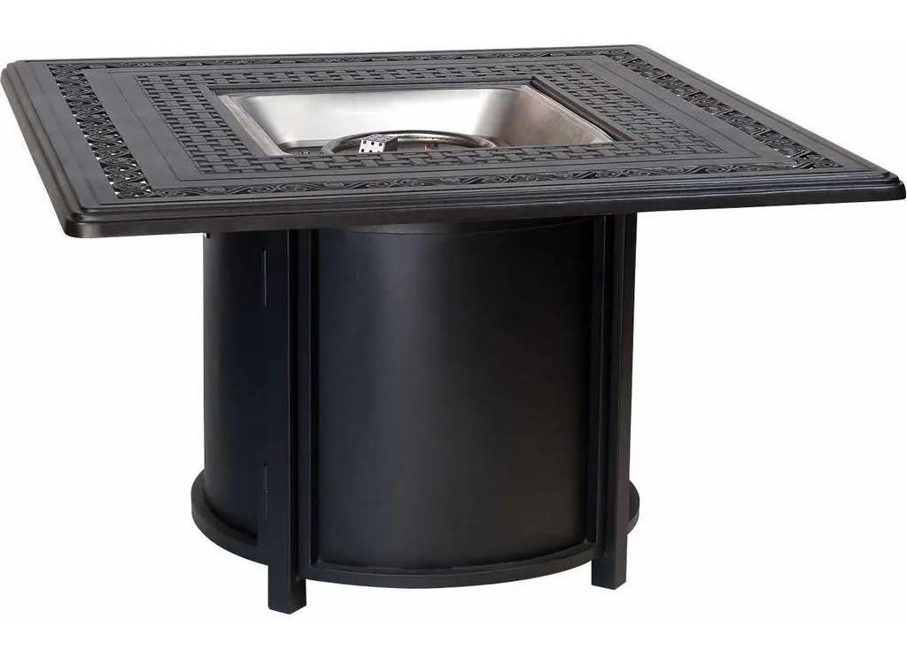 Woodard 65M741 Universal Round Fire Table Base with Square Burner Woodard 65M741 Universal Round Fire Table Base with Square Burner