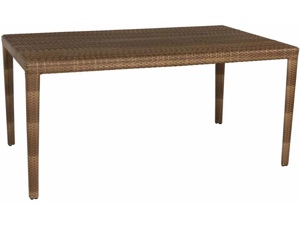 Woodard S601702  Miami 39 inch x 63 inch Rectangular Dining Table