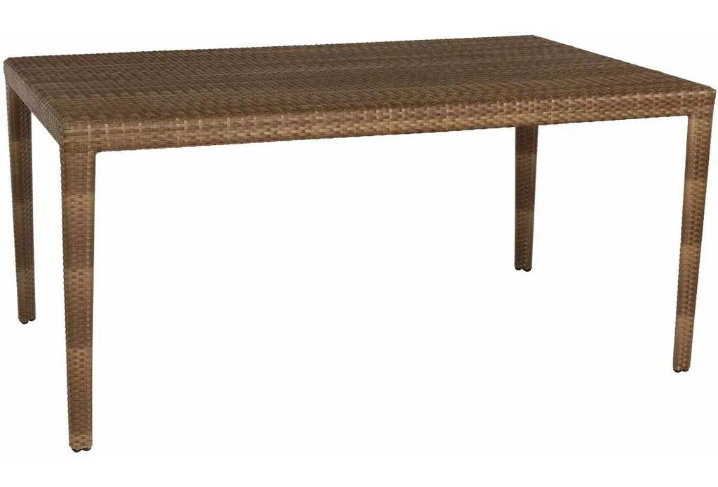 Woodard S601702 Miami 39 inch x 63 inch Rectangular Dining Table Woodard S601702 Miami 39 inch x 63 inch Rectangular Dining Table