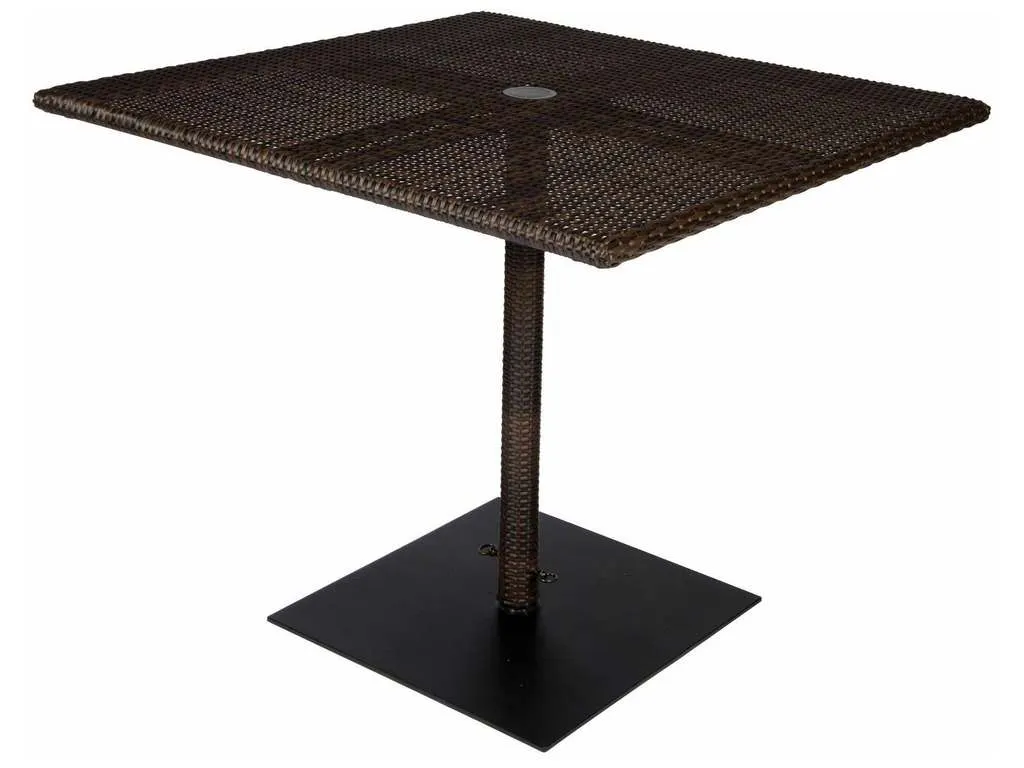 Woodard S593736 36 inch Square Umbrella Table Woodard S593736 36 inch Square Umbrella Table