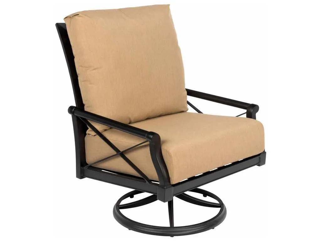 Woodard 510677 Andover   Big Mans Swivel Rocking Lounge Chair