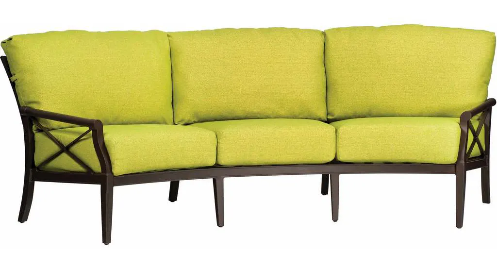 Woodard 510464 Andover Crescent Sofa Woodard 510464 Andover Crescent Sofa